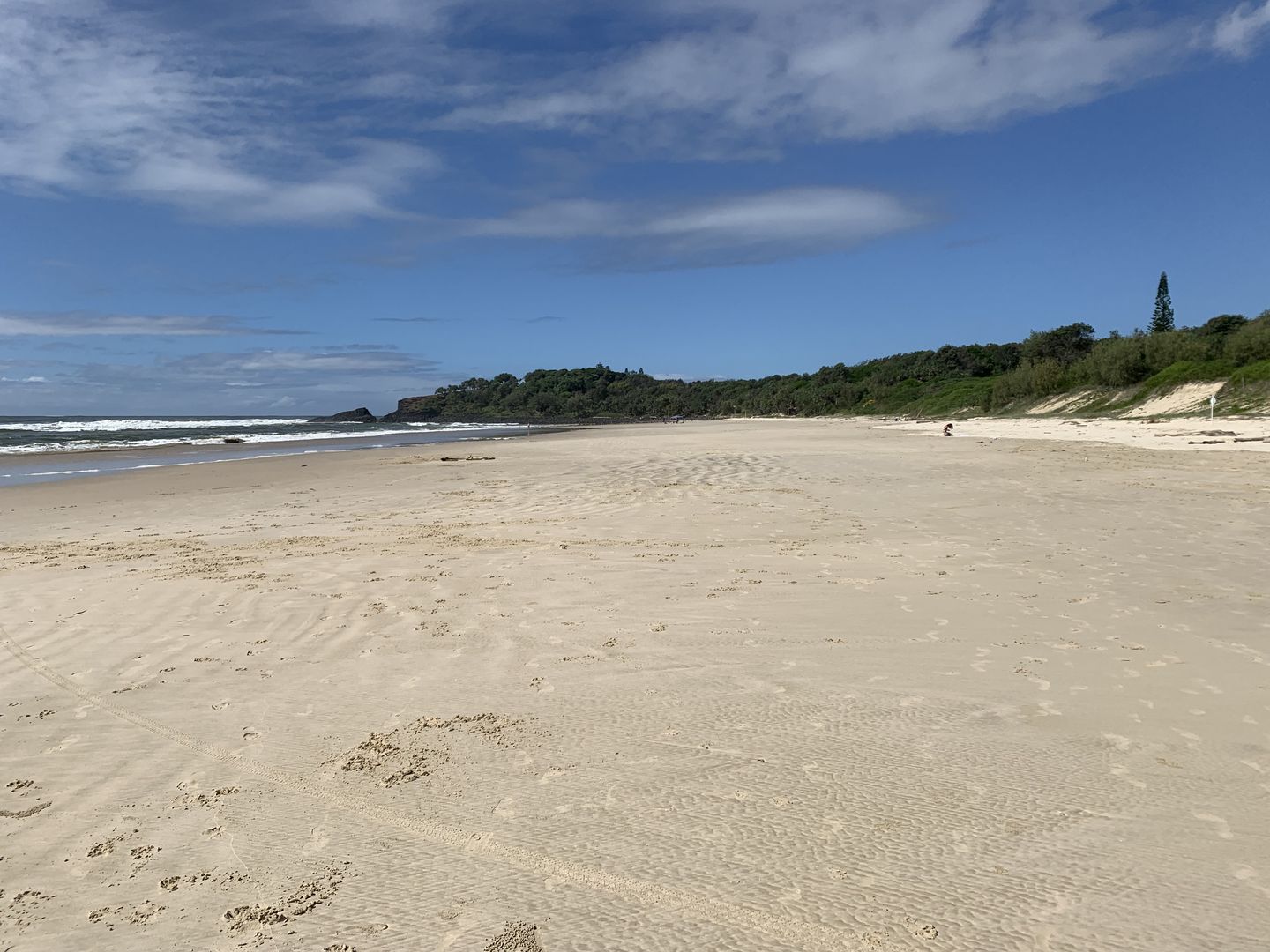 Fingal SLSC looking south April 2022