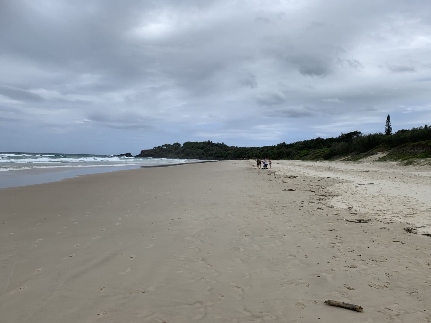 Fingal Beach looking south 13 December 2022