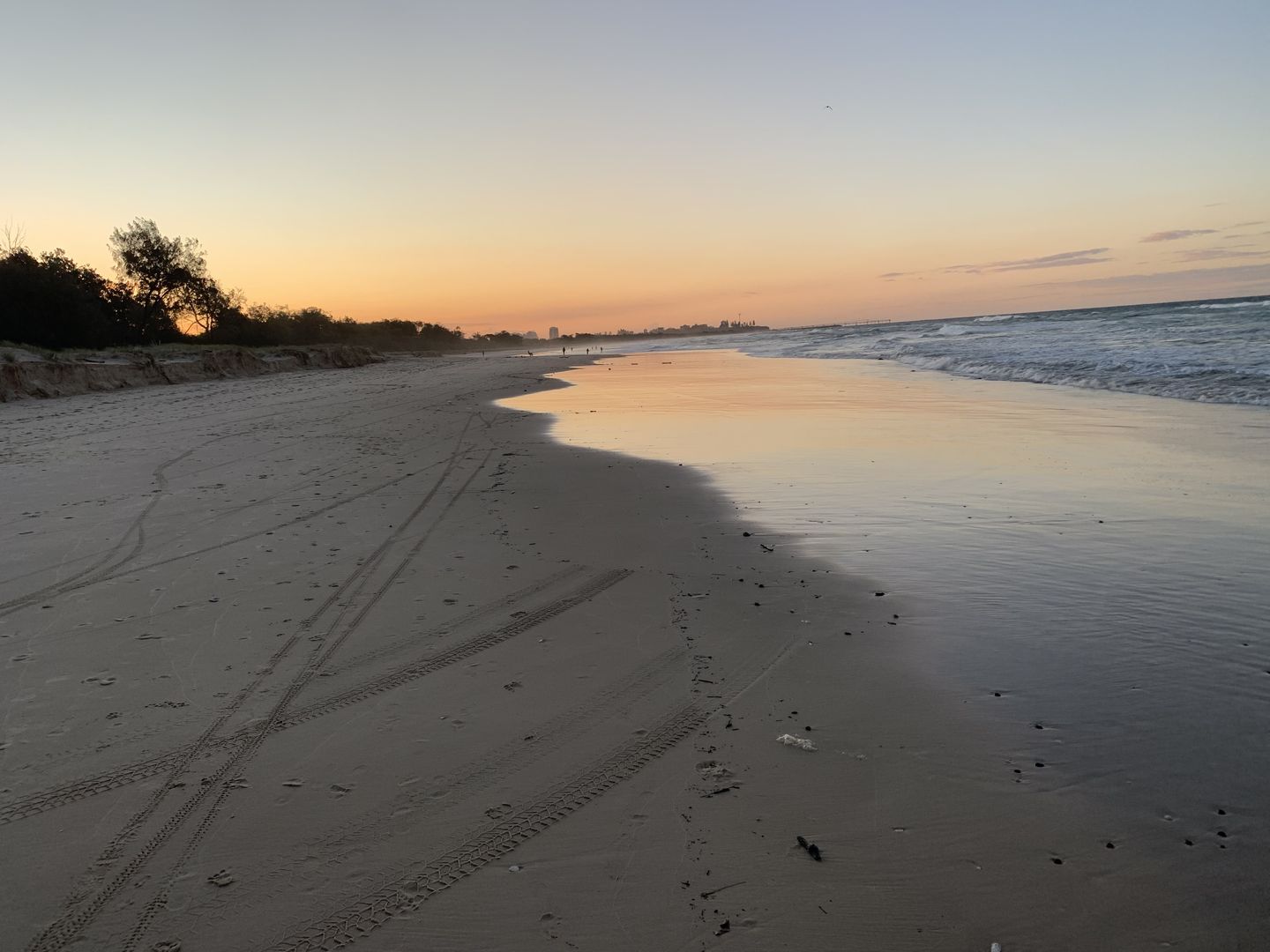 Fingal Beach looking north 16 June 2022