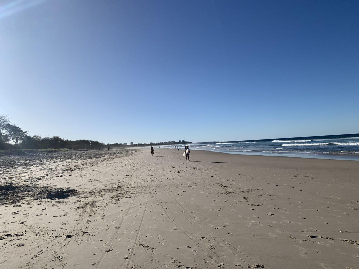 Fingal Beach looking north 11 April 2023