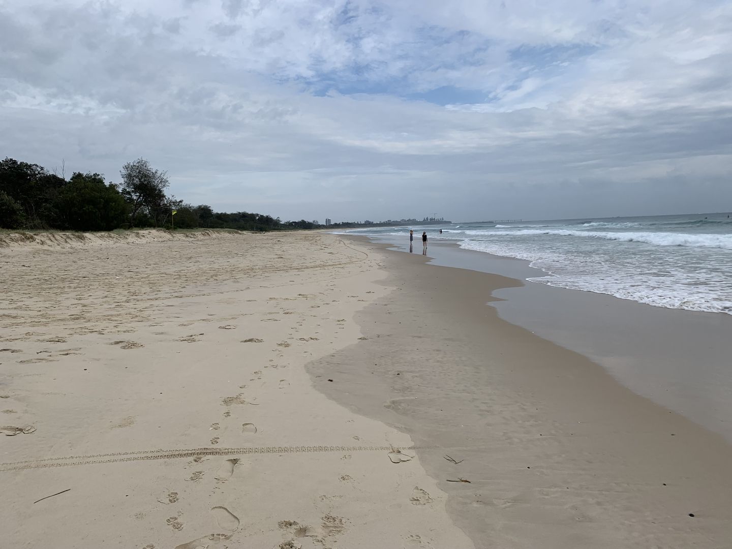 Fingal Beach looking noth 10 March 2023